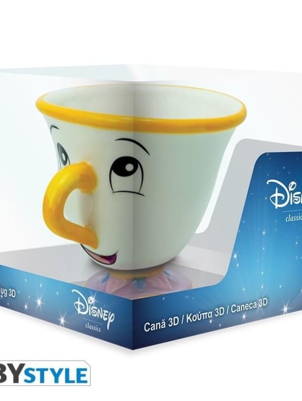 Visuel DISNEY - LA BELLE ET LA BÊTE - MUG 3D - ZIP
