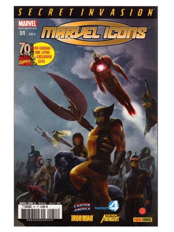 Visuel MARVEL ICONS 51