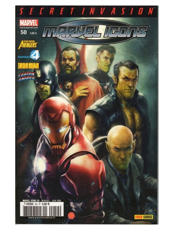 Visuel MARVEL ICONS 50