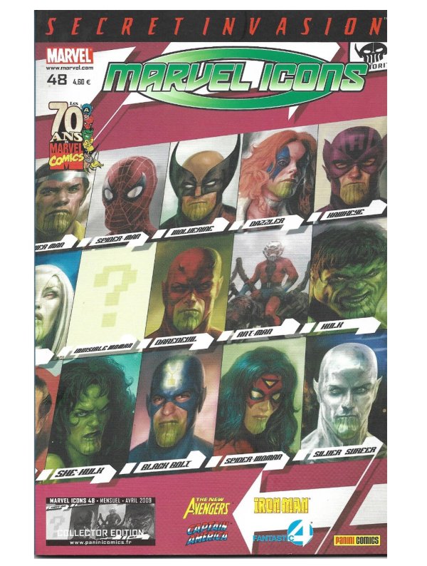 Visuel MARVEL ICONS 48