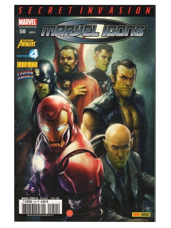 Visuel MARVEL ICONS 50