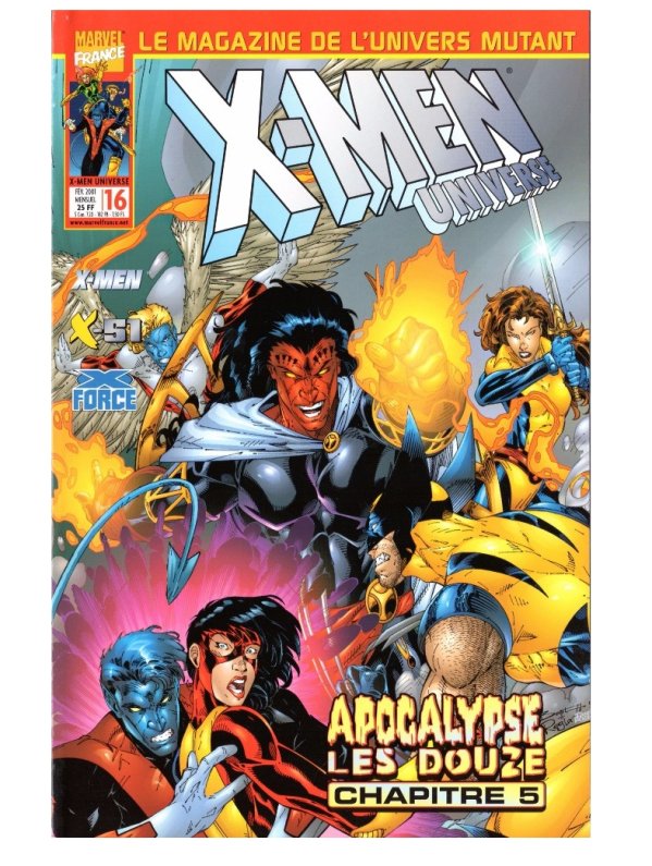 Visuel X-MEN UNIVERSE V1 T16