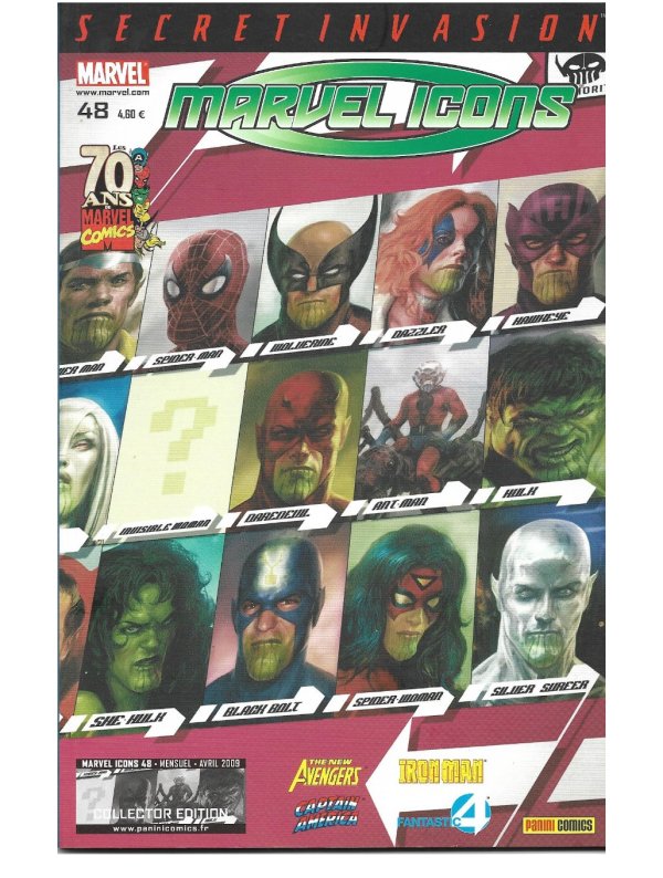 Visuel MARVEL ICONS 48