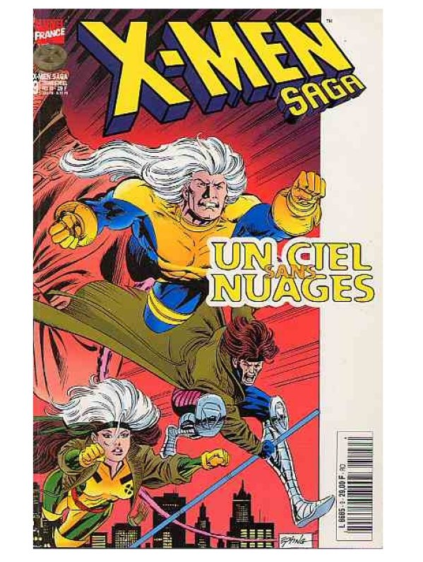Visuel X-MEN SAGA V2 09 UN CIEL SANS NUAGES