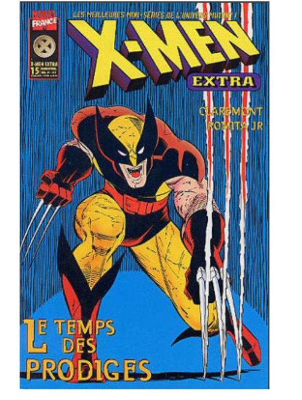 Visuel X-MEN EXTRA 15 LE TEMPS DES PRODIGES