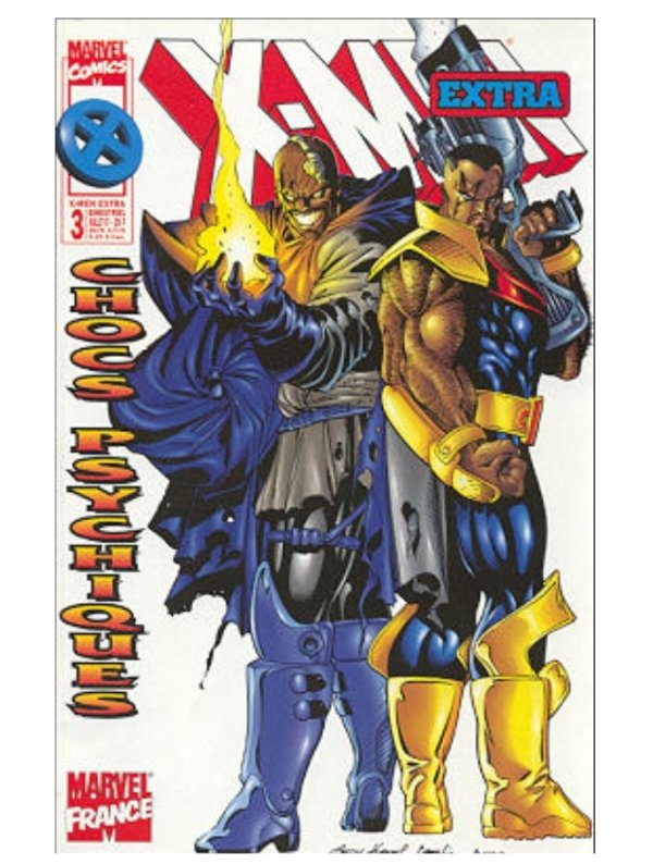 Visuel X-MEN EXTRA 03 CHOCS PSYCHIQUES