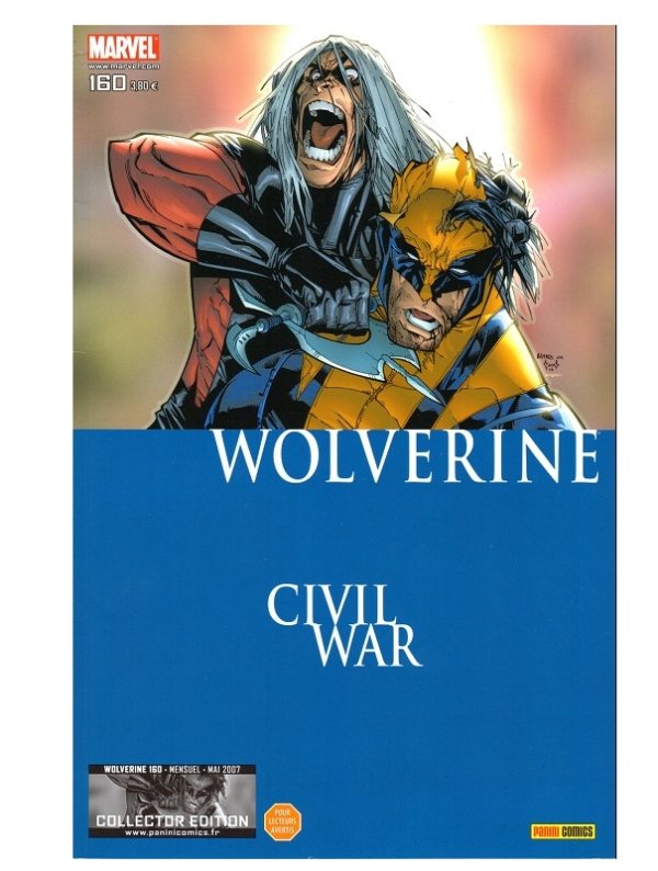 Visuel WOLVERINE V1 N°160