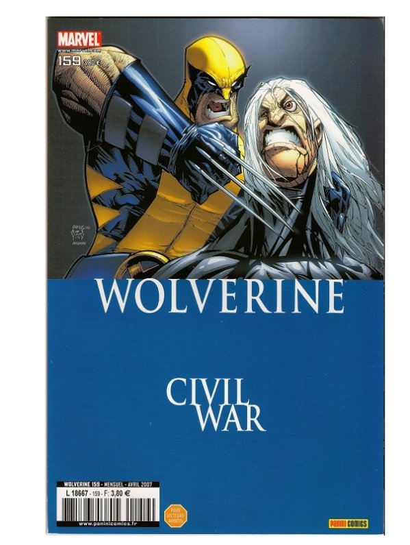 Visuel WOLVERINE V1 N°159