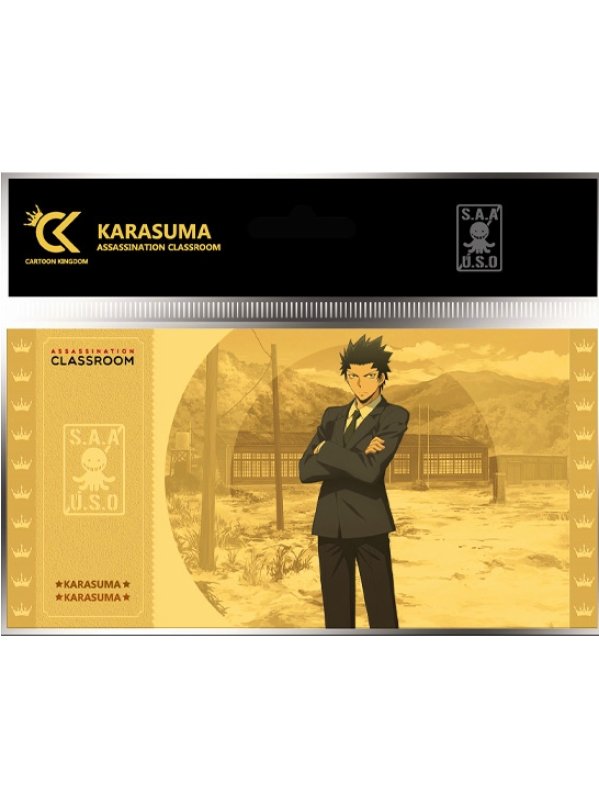 Visuel ASSASSINATION CLASSROOM GOLDEN TICKET COL.2 KARASUMA