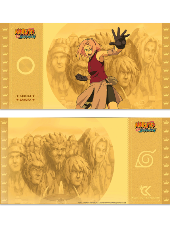 Visuel NARUTO SHIPPUDEN GOLDEN TICKET COL.1 SAKURA