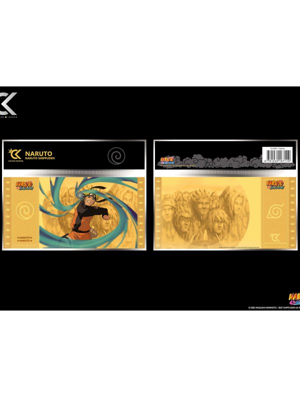 Visuel NARUTO SHIPPUDEN GOLDEN TICKET COL.1 NARUTO