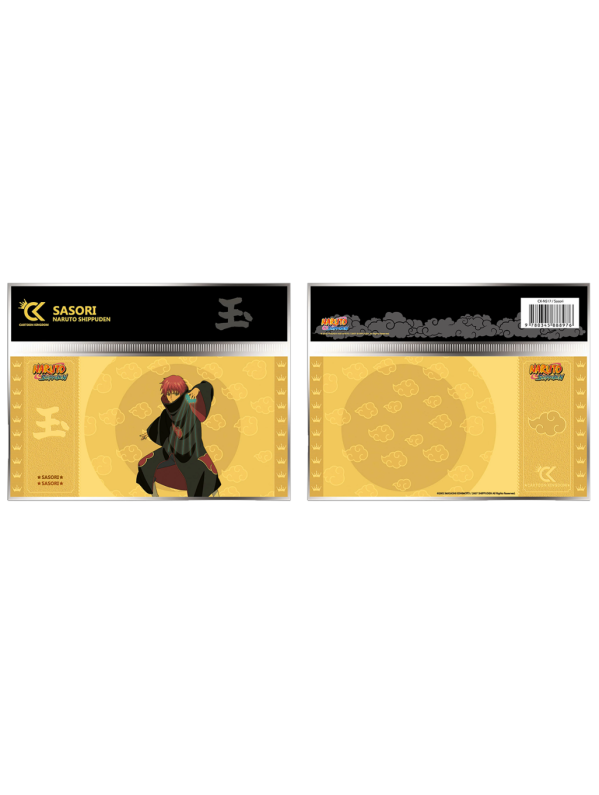 Visuel NARUTO SHIPPUDEN GOLDEN TICKET COL.2 SASORI