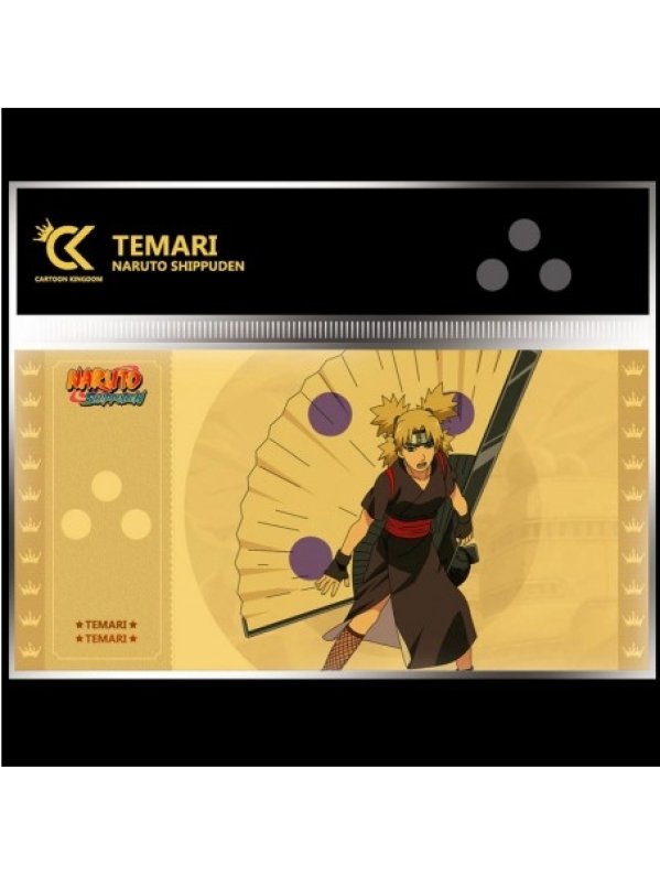 Visuel NARUTO SHIPPUDEN GOLDEN TICKET COL.3 TEMARI