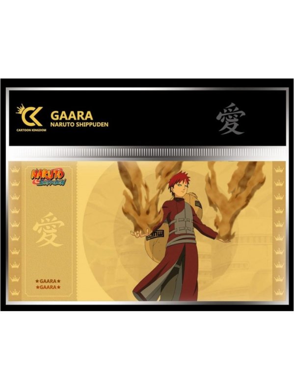 Visuel NARUTO SHIPPUDEN GOLDEN TICKET COL.3 GAARA