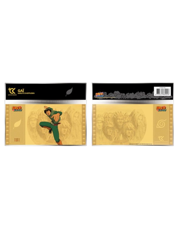 Visuel NARUTO SHIPPUDEN GOLDEN TICKET COL.3 GAI