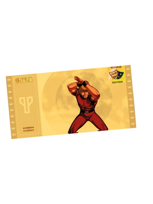 Visuel COBRA GOLDEN TICKET COL.1 COBRA (REVERSE EDITION)