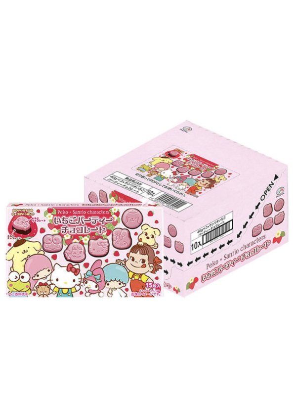 Visuel FUJIYA PEKO X SANRIO STRAWBERRY CHOCOLATE
