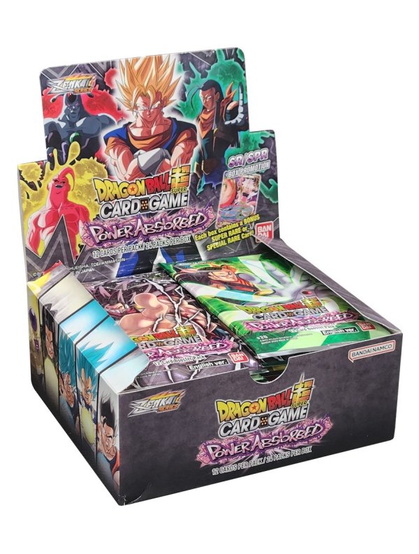 Visuel DISPLAY DRAGON BALL JCC " ZENKAI SERIES 3" (24 BOOSTER PAR DISPLAY) - POWER ABSORBED - FR