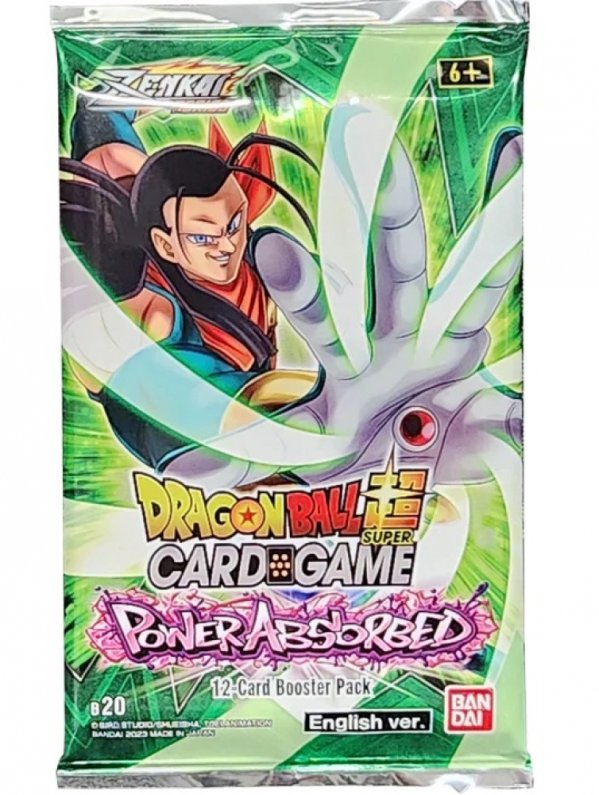 Visuel BOOSTER DRAGON BALL SUPER CARD GAME - POWER ABSORBED - FR (B20)
