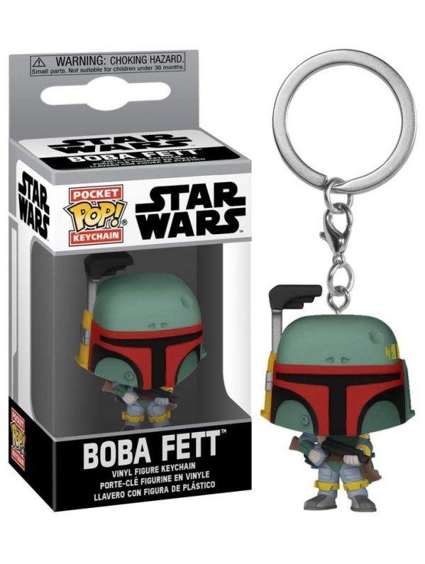 Visuel FUNKO POP KEYCHAIN STAR WARS BOBA FETT