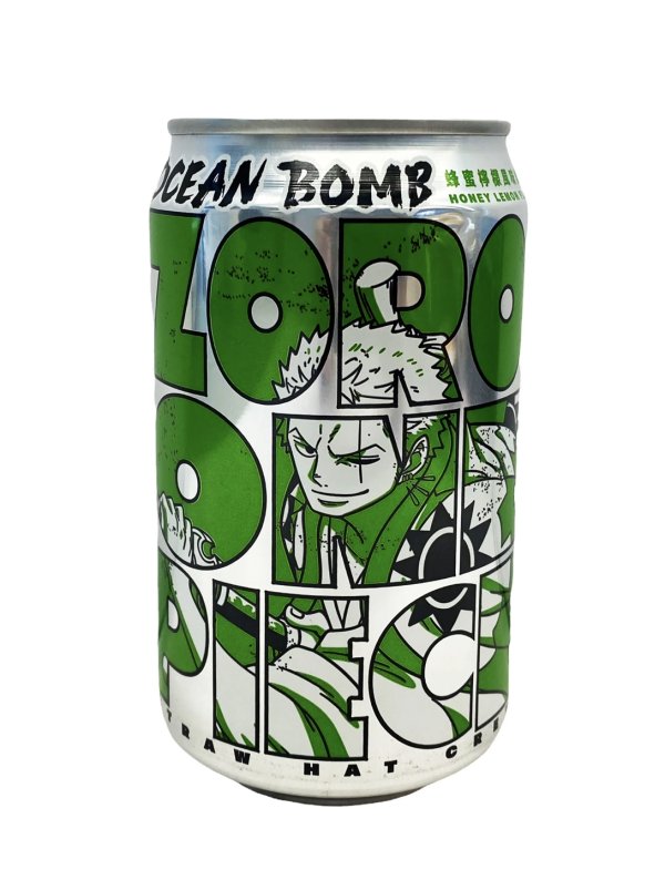 Visuel OCEAN BOMB - ONE PIECE - ZORO ( CITRON/MIEL)