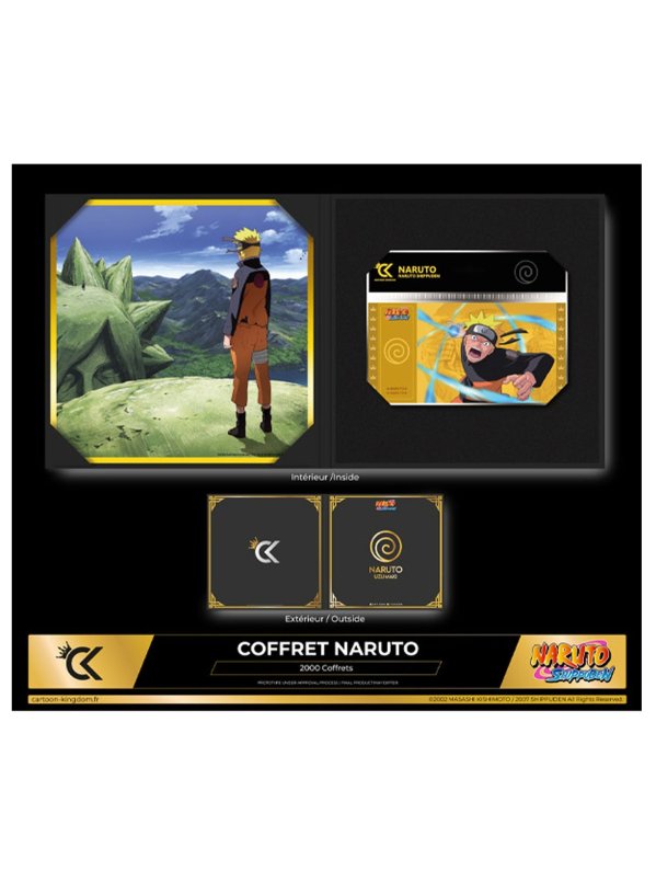 Visuel NARUTO COFFRET SHIKISHI X GOLDEN TICKET