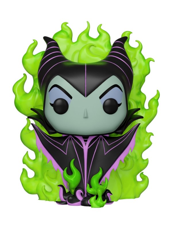 Visuel POP DISNEY - MALEFICENT IN GREEN FLAME EXCLU N°232