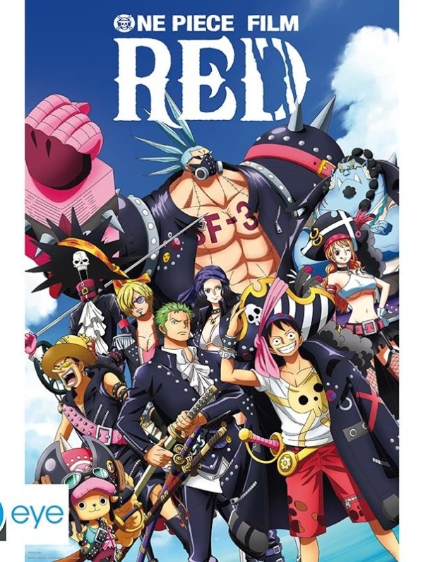 Visuel ONE PIECE: RED - POSTER «ÉQUIPAGE AU COMPLET» ROULE FILME (91.5X61)
