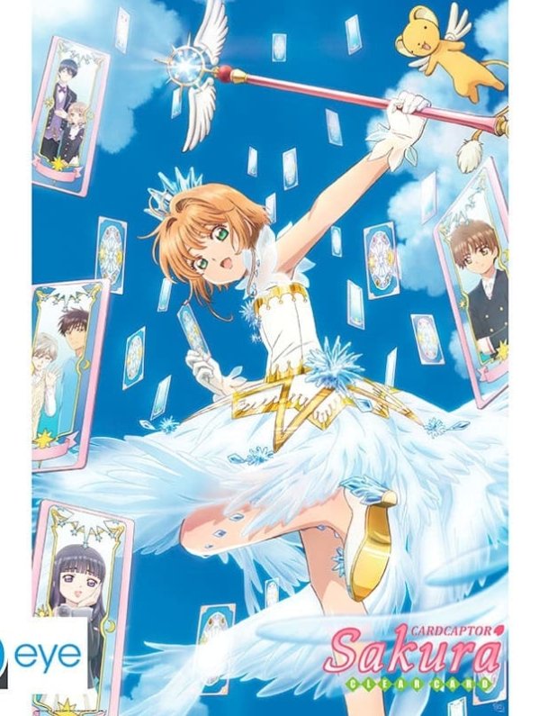 Visuel CARDCAPTOR SAKURA - POSTER - "GROUPE"- ROULE FILME (91.5X61)