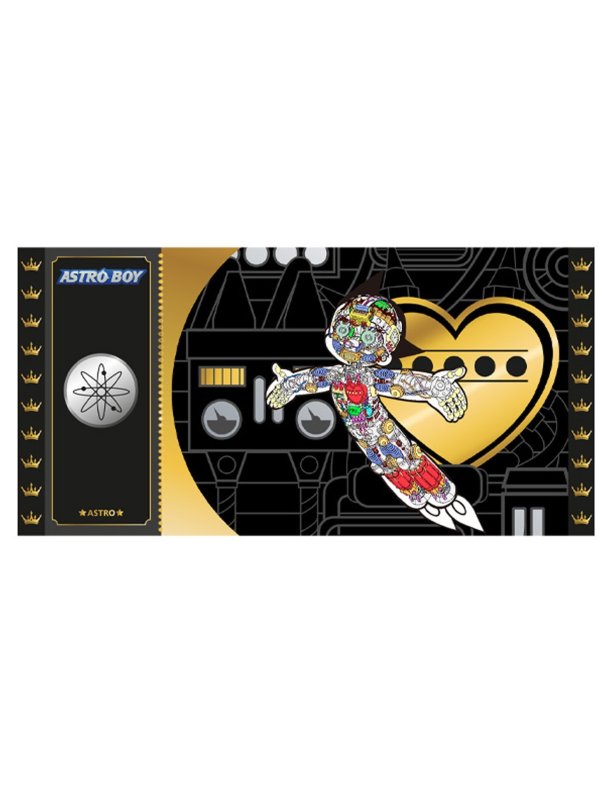 Visuel ASTRO BOY BLACK TICKET COL.1 ASTRO TRANSPARENT