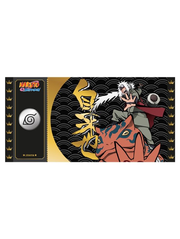 Visuel NARUTO SHIPPUDEN BLACK TICKET COL.1 JIRAYA