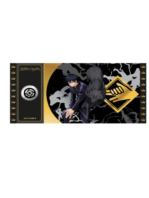 Visuel JUJUTSU KAISEN BLACK TICKET COL.1 MEGUMI