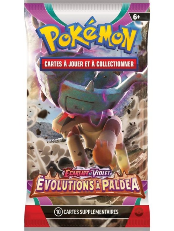 Visuel POKEMON JCC EV02 - EVOLUTIONS A PALDEA BOOSTER (FR)