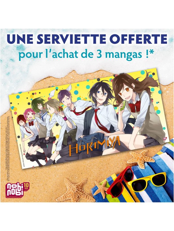 Visuel SERVIETTE HORIMIYA (OFFERT SOUS CONDITION)
