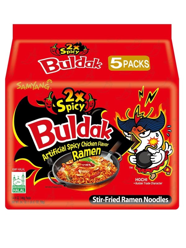 Visuel RAMEN CHICKEN DOUBLE SPICY (PACK DE 5)