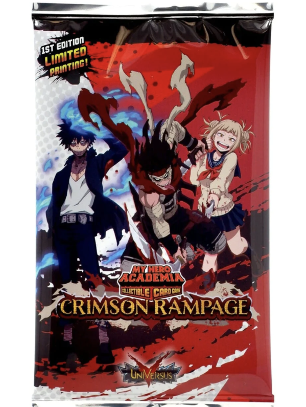 Visuel MY HERO ACADEMIA JCC MHA02 - CRIMSON RAMPAGE - (BOOSTER) EN