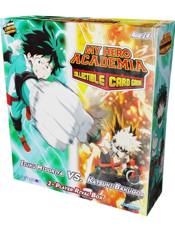 Visuel MY HERO ACADEMIA COLLECTIBLE CARD GAME - IZUKU MIDORIYA VS. KATSUKI BAKUGO 2-PLAY RIVAL DECKS - EN