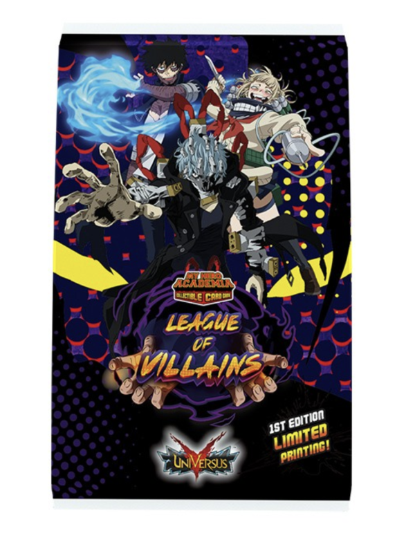 Visuel MY HERO ACADEMIA JCC MHA04 - LEAGUE OF VILLAINS (BOOSTER) EN