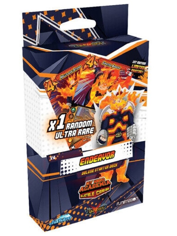 Visuel MY HERO ACADEMIA COLLECTIBLE CARD GAME - SERIES 3: ENDEAVOR DELUXE STARTER PACK - EN