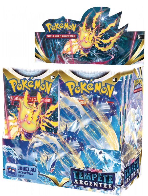 Visuel POKEMON JCC EB12 - DISPLAY 36 BOOSTERS - TEMPETE ARGENTEE (FR)