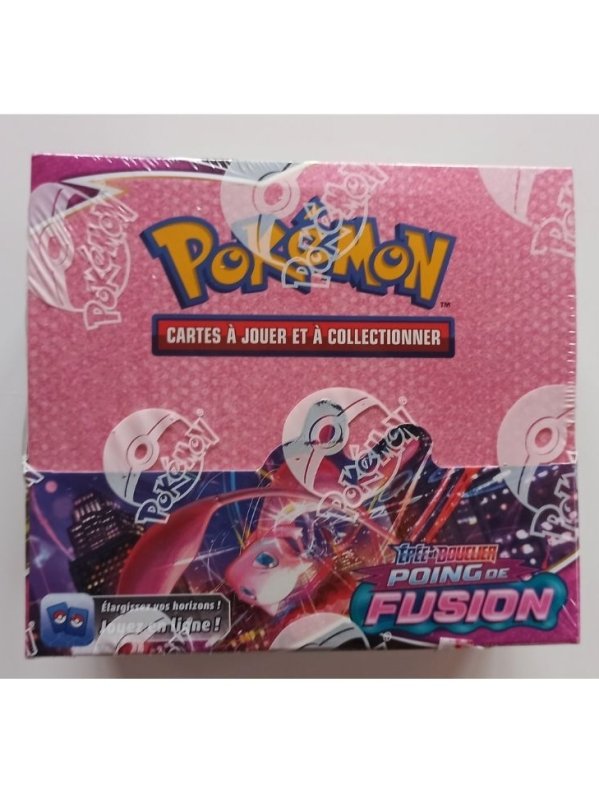 Visuel POKEMON JCC EB08 - DISPLAY 36 BOOSTERS - POING DE FUSION (FR)