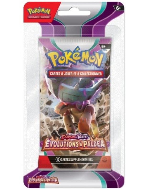 Visuel POKEMON JCC EV02 - EVOLUTION A PALDEA BOOSTER BLISTER (FR)