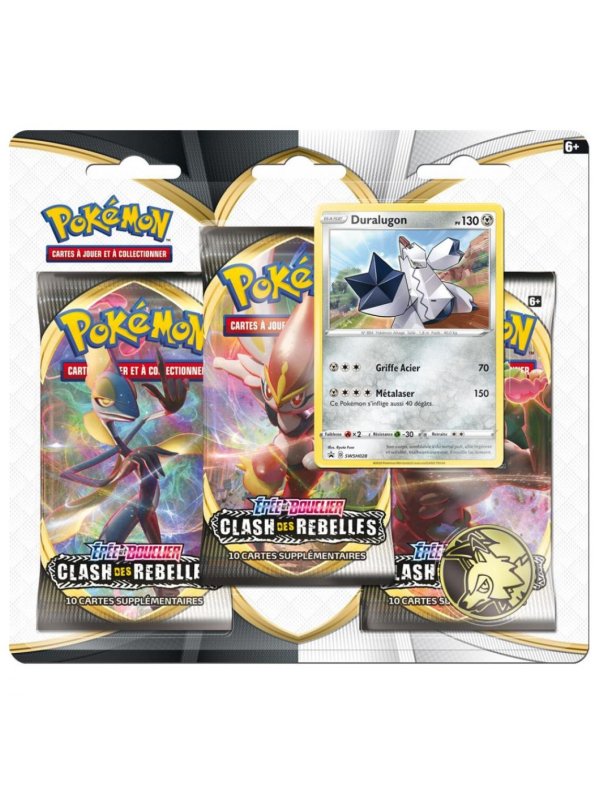 Visuel POKEMON JCC - TRIPACK EB02 CLASH DES REBELLES FR