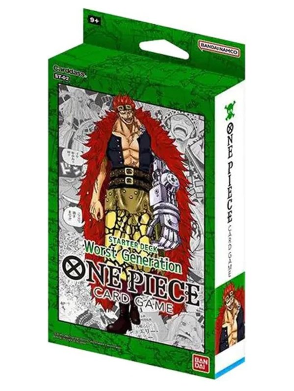 Visuel ONE PIECE JCC ST02 STARTER DECK WORST GENERATION