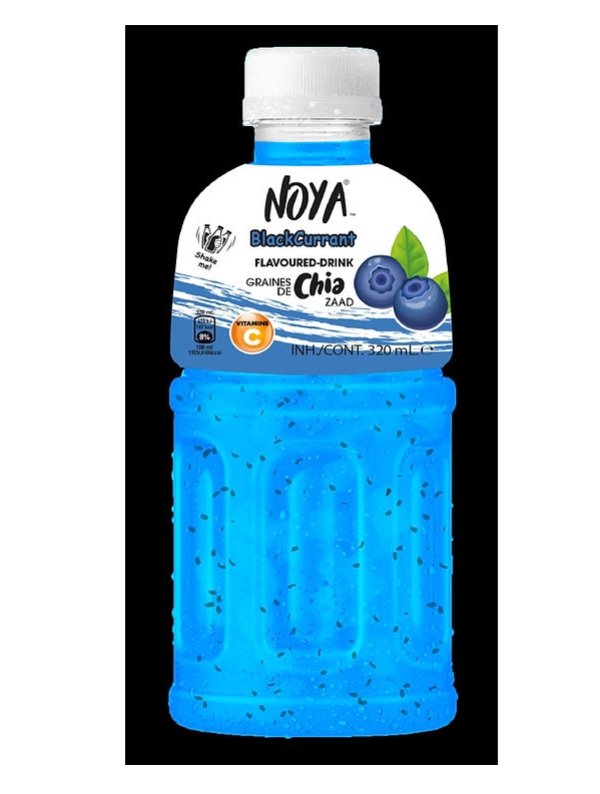 Visuel NOYA - GRAINE DE CHIA - CASSIS (320ML)