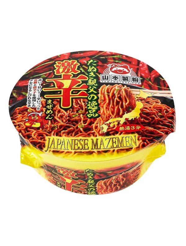 Visuel TANUKI OYAJI NO IPPIN RAMEN FLAMIN' HOT MAZE