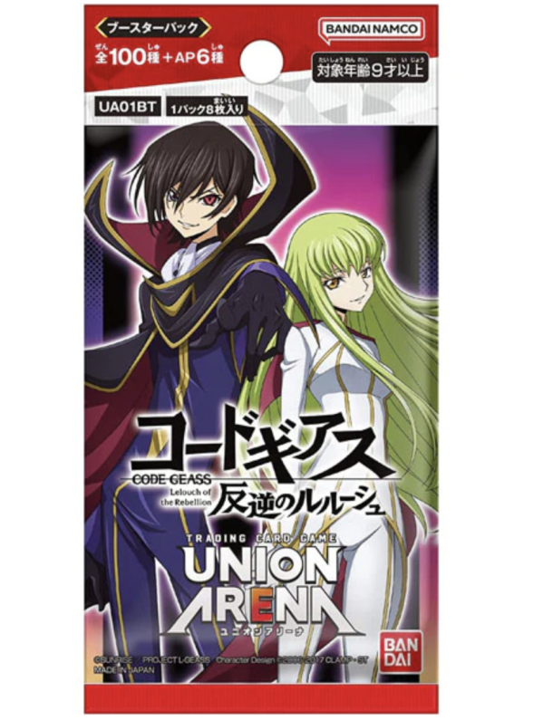 Visuel UNION ARENA - BOOSTER - CODE GEASS LELOUCH OF THE REBELLION JP