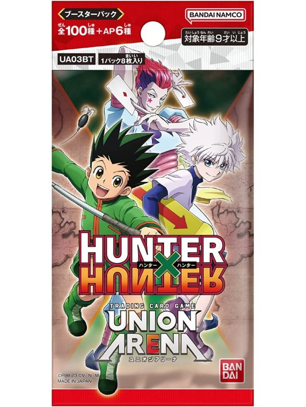 Visuel UNION ARENA - BOOSTER - HUNTER X HUNTER JP