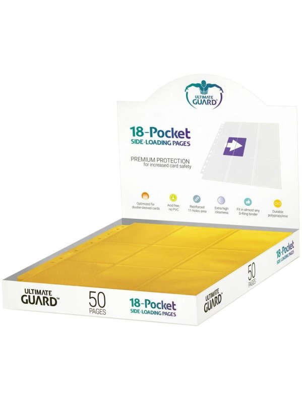 Visuel 18-POCKET PAGES SIDE-LOADING JAUNE (50)