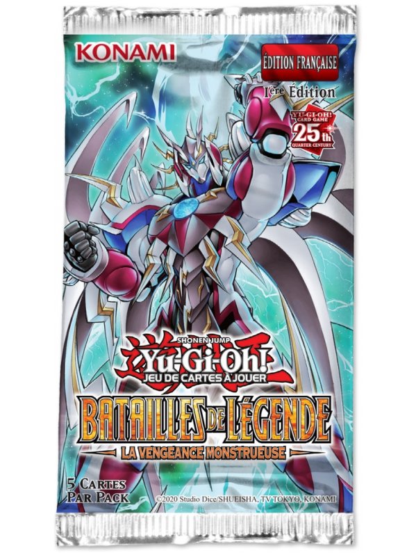 Visuel YU-GI-OH! JCC - BATAILLE DE LEGENDE - LA VENGEANCE MONSTRUEUSE - BOOSTER FR